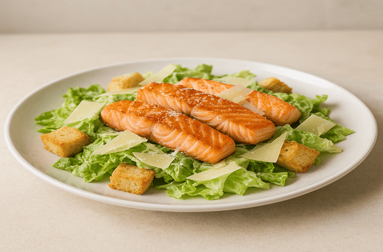 Цезарь с лососем